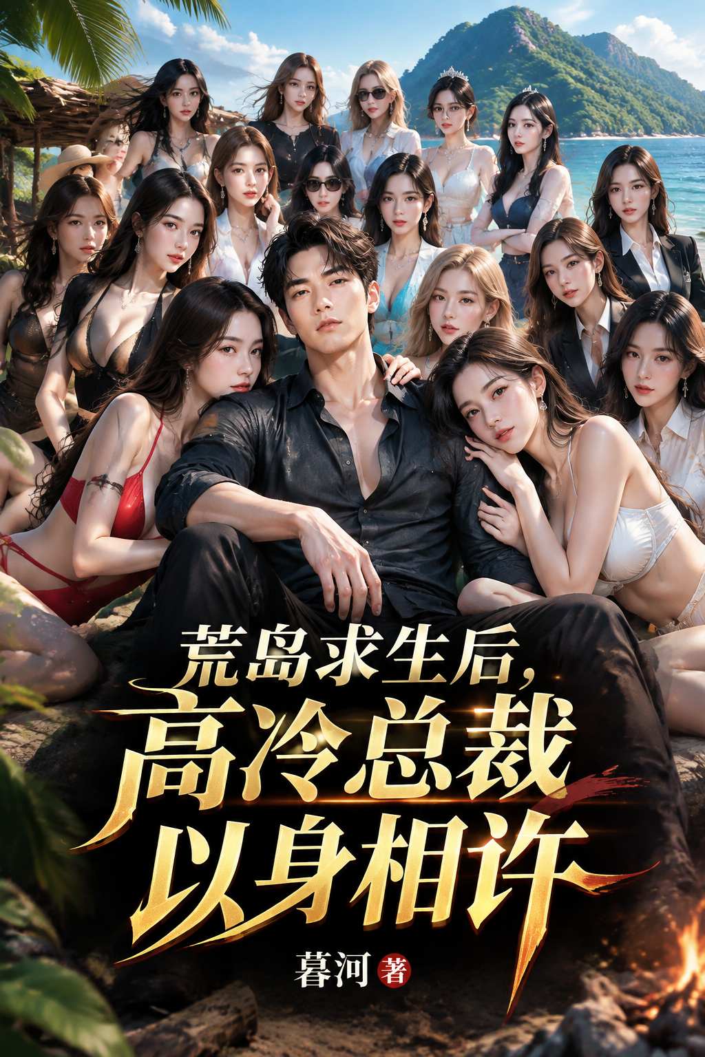 荒岛求生后，高冷总裁以身相许