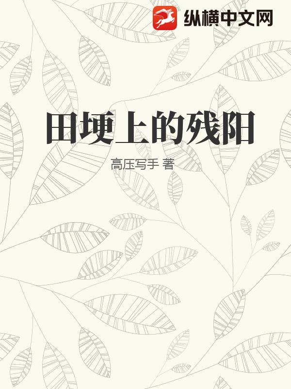 田埂上的残阳