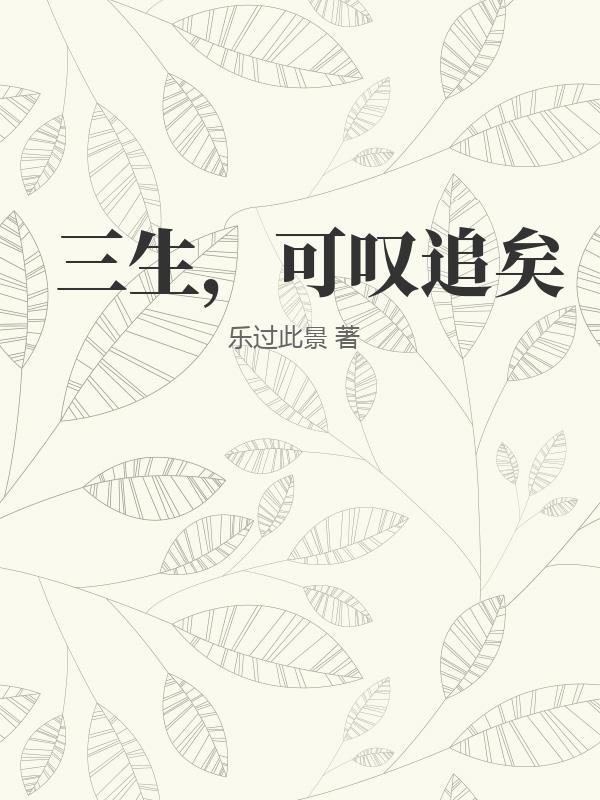 三生，可叹追矣