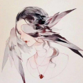 一只飞鸟